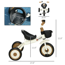 Load image into Gallery viewer, Tricycle for Kids Riding Toy Age 2-5 Toddler Bike Gift for Children +