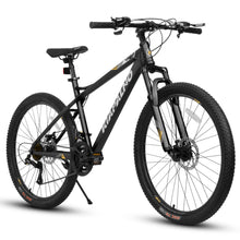 Load image into Gallery viewer, A26251 26-Inch Mountain Bike For Adults And Teenagers, High Carbon Steel Frame, Front And Rear Mechanical Disc Brakes, 21-Speed Gear System, 26x2.125 Tires +