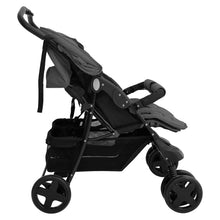 Load image into Gallery viewer, Twin Stroller Double Strollers Tandem Two-seat Baby Stroller Babies Car +