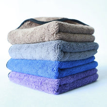 Load image into Gallery viewer, Microfiber Car Wash Towel Absorbent Car Supplies Cleaning Cloth +