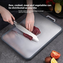 Load image into Gallery viewer, Antibacterial Cutting Board 304 Stainless Steel Chopping Board Kitchen +