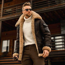 Load image into Gallery viewer, Winter Jacket Mens Military Fleece Warm Jackets Male Fur Collar Coats Army Tactical Jacket +