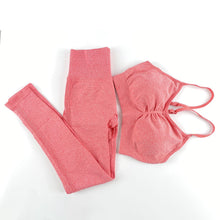 Load image into Gallery viewer, Gym Clothing Leggings Sportswear Crop-Top Yoga-Set +