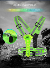 Load image into Gallery viewer, Outdoor Night Run Reflective Vest Riding Warning Light +