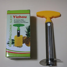 Load image into Gallery viewer, Pineapple Peeler Stainless Steel Pulp Separator Corer Core Puller Fruit Tools +
