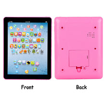 Load image into Gallery viewer, Baby Learning Tablet Educational Mini Pads Toys Touch Learn Toddler Tablet For ABC Numbers Words Gift For Boys Girls Aged 1-6 Year Old Kids +