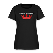 Load image into Gallery viewer, Queens Women T-shirt - black