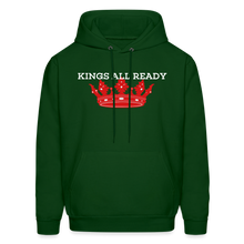 Load image into Gallery viewer, Kings Hanes Men's Hoodie Classic Hooded Sweater - forest green