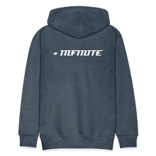 Load image into Gallery viewer, +8 Champion Premium Hoodie Unisex Powerblend Hoode - heather denim