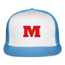 Load image into Gallery viewer, M Unisex Classic Cap - white/blue