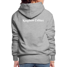 Load image into Gallery viewer, Queens Women's Premium Hoodie Classic Hooded Sweater - heather grey