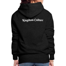 Load image into Gallery viewer, Queens Women's Premium Hoodie Classic Hooded Sweater - charcoal grey
