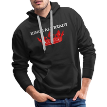 Load image into Gallery viewer, Kings Men's Premium Hoodie Classic Hooded Sweater - black