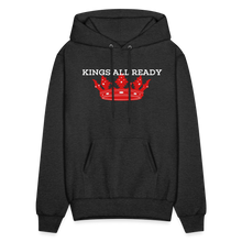 Load image into Gallery viewer, Kings Hanes Men's Hoodie Classic Hooded Sweater - charcoal grey