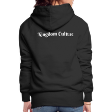 Load image into Gallery viewer, Queens Women's Premium Hoodie Classic Hooded Sweater - black