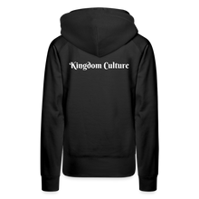 Load image into Gallery viewer, Queens Women's Premium Hoodie Classic Hooded Sweater - black