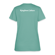 Load image into Gallery viewer, Queens Women T-shirt - aquatic