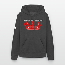 Load image into Gallery viewer, Kingdom Culture Adidas Unisex Fleece Hoodie - charcoal grey