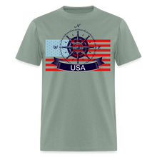 Load image into Gallery viewer, USA Unisex Classic T-Shirt - sage