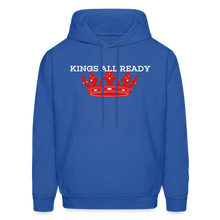 Load image into Gallery viewer, Kings Hanes Men's Hoodie Classic Hooded Sweater - royal blue