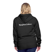 Load image into Gallery viewer, Queens Women's Premium Hoodie Classic Hooded Sweater - black