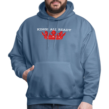 Load image into Gallery viewer, Kings Hanes Men's Hoodie Classic Hooded Sweater - denim blue