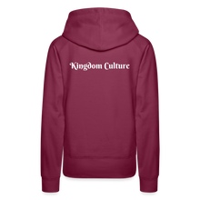 Load image into Gallery viewer, Queens Women's Premium Hoodie Classic Hooded Sweater - burgundy