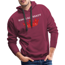 Load image into Gallery viewer, Kings Men's Premium Hoodie Classic Hooded Sweater - burgundy