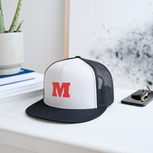 Load image into Gallery viewer, M Unisex Classic Cap - white/black