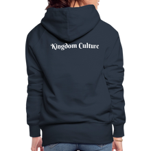 Load image into Gallery viewer, Queens Women's Premium Hoodie Classic Hooded Sweater - navy