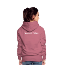 Load image into Gallery viewer, Queens Women's Premium Hoodie Classic Hooded Sweater - mauve