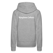 Load image into Gallery viewer, Queens Women's Premium Hoodie Classic Hooded Sweater - heather grey