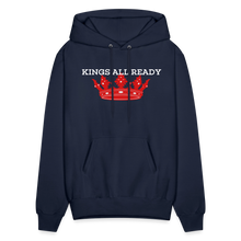 Load image into Gallery viewer, Kings Hanes Men's Hoodie Classic Hooded Sweater - navy
