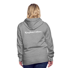 Load image into Gallery viewer, Queens Women's Premium Hoodie Classic Hooded Sweater - heather grey
