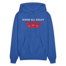Load image into Gallery viewer, Kings Hanes Men's Hoodie Classic Hooded Sweater - royal blue