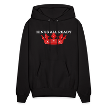 Load image into Gallery viewer, Kings Hanes Men's Hoodie Classic Hooded Sweater - black