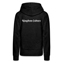 Load image into Gallery viewer, Queens Women's Premium Hoodie Classic Hooded Sweater - charcoal grey