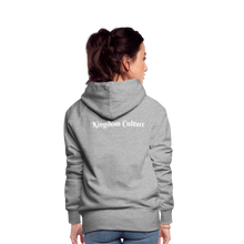 Load image into Gallery viewer, Queens Women's Premium Hoodie Classic Hooded Sweater - heather grey