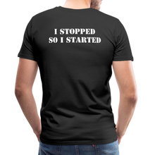 Load image into Gallery viewer, I Stopped Men's Premium T-Shirt - black