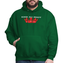 Load image into Gallery viewer, Kings Hanes Men's Hoodie Classic Hooded Sweater - forest green