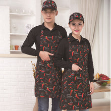 Load image into Gallery viewer, Attendant Men And Women's Advertising Coverall Apron Hat Suit +
