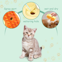 Load image into Gallery viewer, Cat Steamy Brush 3 In1 Spray Cat Brush Self Cleaning Steam Cat Brush Spray Comb For Removing Tangled And Loose Hair Pet Hair Cleaning Brush Comb For Cats Dogs +