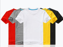 Load image into Gallery viewer, CVC T-shirt Pure Cotton T-shirt Men's Short Sleeves Big Size T-shirt Men's T-shirt +