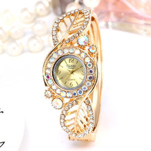 Load image into Gallery viewer, Four-leaf Clover Diamond Bracelet Watch +