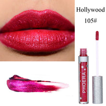 Load image into Gallery viewer, Moisturizing Candy Color Lip Gloss Waterproof Glitter Liquid Lipstick Long Lasting Makeup Lipstick +