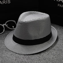 Load image into Gallery viewer, British Houndstooth European And American Sun Hats For Men +