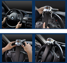 Load image into Gallery viewer, Car Lock Steering Wheel Lock Anti-theft Lock Alarm Air Bag Lock +