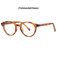 Load image into Gallery viewer, Fashion Plain Glasses Retro Rivet Frame Glasses Anti Blue Light +