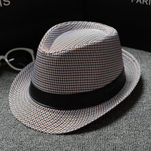 Load image into Gallery viewer, British Houndstooth European And American Sun Hats For Men +
