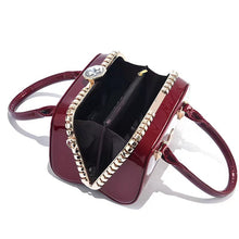 Load image into Gallery viewer, Shiny Leather Diamond-Embellished Women Bag Multi-Functional Evening Clutch Handbag +